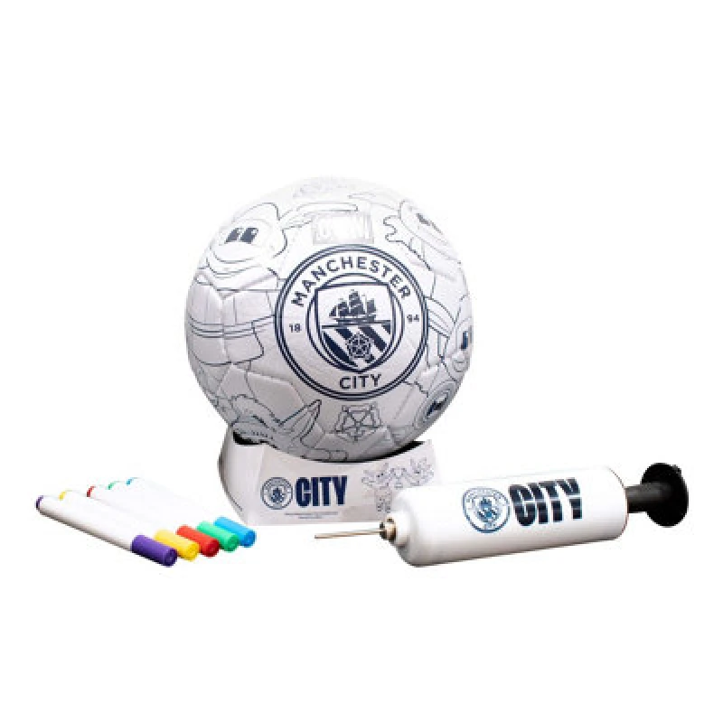 Image of Hy-Pro Manchester City Mini Colour In Customisable Football