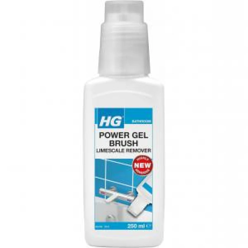 Image of Hg Power Gel Brush Limescal 250ml 123174 123174