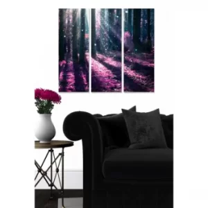 Image of MDF36297481 Multicolor Decorative MDF Painting (3 Pieces)