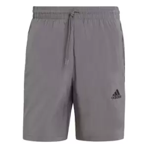 Image of adidas AEROREADY Essentials Chelsea 3-Stripes Shorts Mens - Grey Five / Black