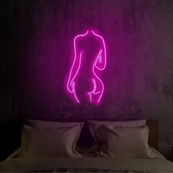 Image of Sexy Woman - Pink Pink Wall Lamp