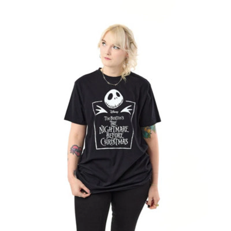 Image of Disney Short Sleeved T-Shirt in Black Size: Medium Black M Unisex 5063203902798