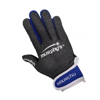 Image of Murphy's Gaelic Gloves 9 / Medium Grey/Blue/White