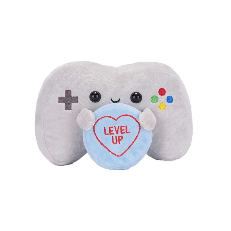 Image of Swizzels Love Hearts Level Up Controller Plush Toy Merchandise unisex One Size