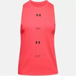 Image of Under Armour Muscle Tank Top Womens - Red