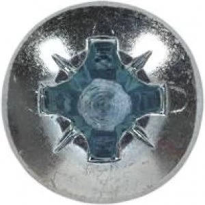 Image of Sealey STPP4819 Self Tapping Screw 4.8 x 19mm Pan Head Pozi Zinc DIN 7981CZ