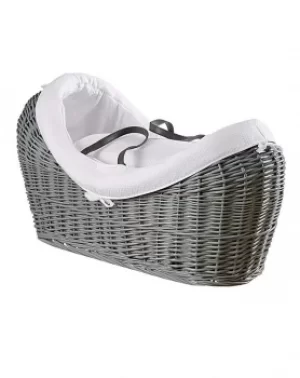 Image of White Noah Pod with Grey Deluxe Stand