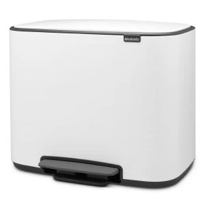 Image of Brabantia Bo Pedal Bin 36 Litre White