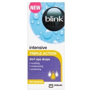 Image of Blink Intensive Triple Action 3 In 1 Eye Drops 10ml