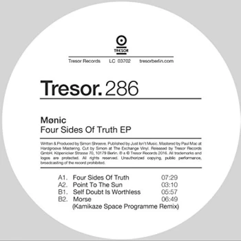 Image of Monic - Four Sides Of Truth Ep Vinyl