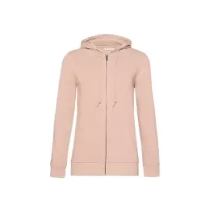Image of B&C Womens/Ladies Organic Hoodie (XS) (Dusky Pink)