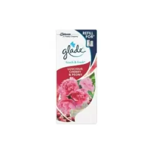 Image of Glade Touch and Fresh Luscious Cherry and Peony Air Freshener Refill 10ml