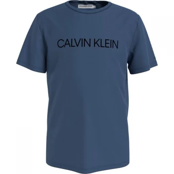 Image of Calvin Klein Boys Institution T Shirt - Ensign CFA