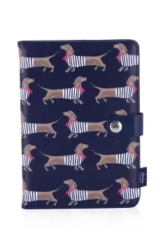 Image of VQ 7/8 Inch Tablet Case - Joules Sausage Dogs - Blue