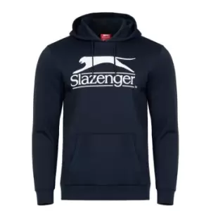 Image of Slazenger Large Logo Hoodie Mens - Blue
