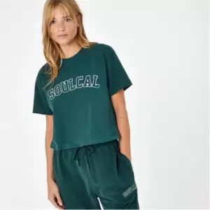 Image of SoulCal Collegiate T-Shirt - Green