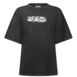 Image of Skinny Dip Kawaii T-Shirt - Grey