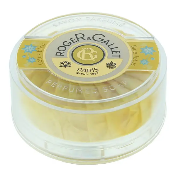 Image of Roger Gallet Blue Lotus Perfumed Soap 100g