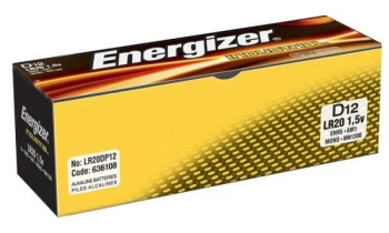 Image of Energizer Industrial Battery C/LR14 Pack of 12 636107