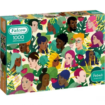 Image of Falcon Contemporary Potraits Jigsaw - 1000 Pieces