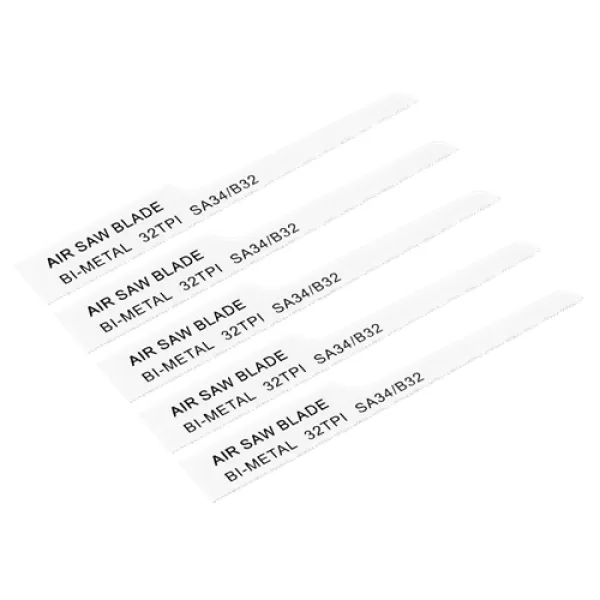 Image of Sealey SA34/B32 Air Saw Blade 32tpi Pack of 5