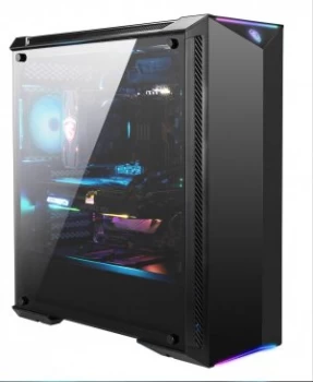 Image of MSI MPG GUNGNIR 100 ARGB Mid Tower Gaming Computer Case - Black
