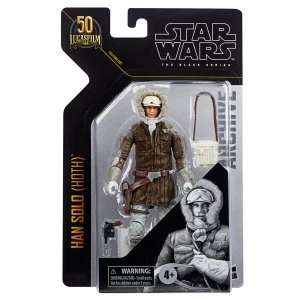 Image of Hasbro Star Wars The Black Series Archive Han Solo (Hoth) Action Figure