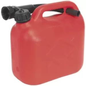 Image of SEALEY - JC5R Fuel Can 5L - Red