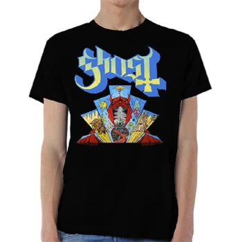 Image of Ghost - Devil Window Unisex Small T-Shirt - Black