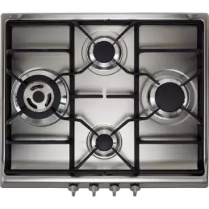 Image of Smeg Cucina SR60GHS 60cm Gas Hob - Stainless Steel