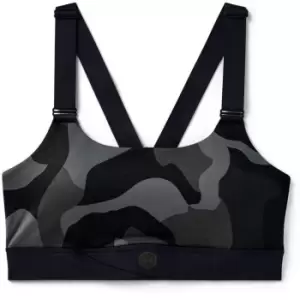Image of Under Armour Camo Sports Bra Womens - Black