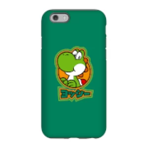 Image of Nintendo Super Mario Yoshi Kanji Phone Case - iPhone 6S - Tough Case - Matte
