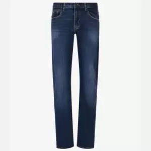 Image of Armani Exchange Stretch-Denim Slim-Fit Jeans - W32/L34