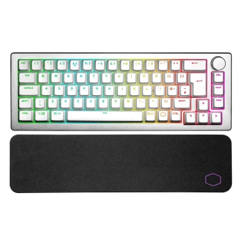 Image of Cooler Master CK721 Wireless Mechanical Keyboard - White (Red Switch)