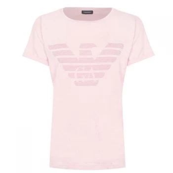 Image of Emporio Armani Eagle T-Shirt Pow Pink Size L Women