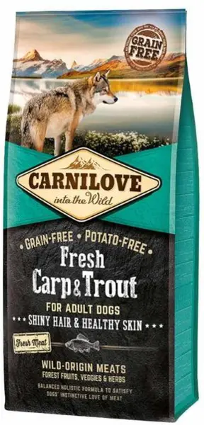 Image of Carnilove Fresh Carp and Trout Adult Dog Food 12kg