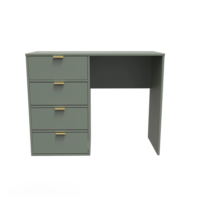 Image of Fuji 4 Drawer Vanity In Reed Green (Ready Assembled)