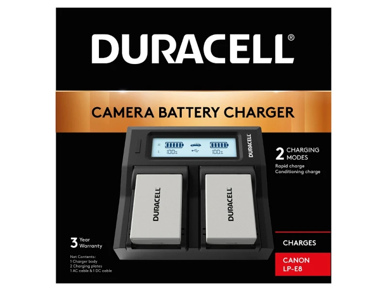 Image of Duracell DRC6104 battery charger