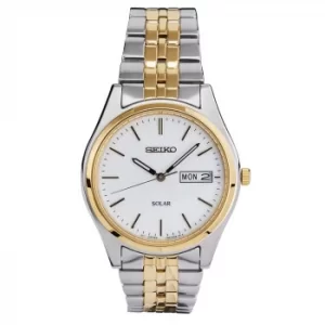 Image of Seiko Mens Two Tone Bracelet Watch