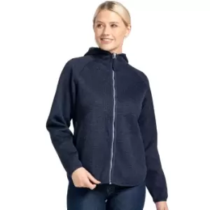 Image of Craghoppers Womens Elena Hooded Full Zip Fleece Jacket 10 - Bust 34' (86cm)
