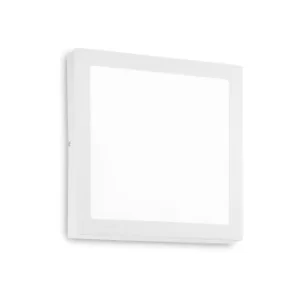 Image of Universal Integrated Simple LED Indoor 1 Light Ceiling Lamp White 3000K