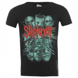 Image of Official Slipknot T Shirt - Masks