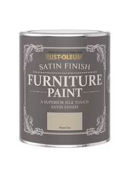 Image of Rust-Oleum Satin Furniture Paint Warm Clay 750Ml