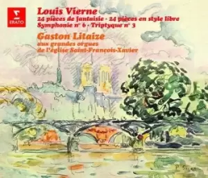 Image of Louis Vierne 24 Pieces De Fantaisie/24 Pieces En Style Libre/ by Louis Vierne CD Album