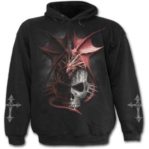 Image of Serpent Infection Mens Large Hoodie - Black