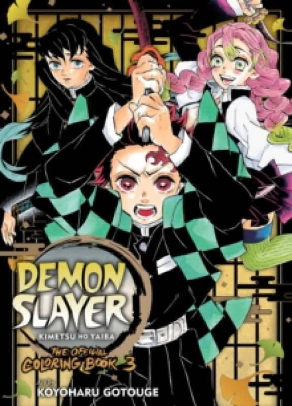 Image of Demon Slayer: Kimetsu no Yaiba: The Official Coloring Book 3 Paperback / softback