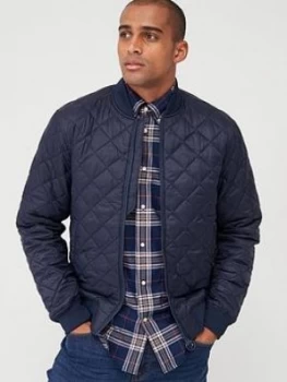 Image of Barbour Gabble Quilt Jacket - Navy