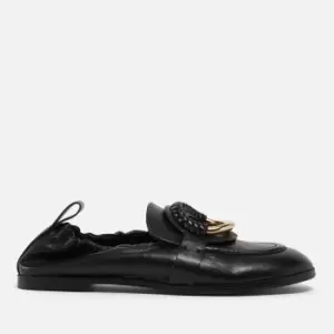 Image of See by Chloe Womens Hana Leather Loafers - UK 7