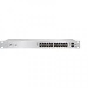 Image of Ubiquiti Networks UniFi US-24-250W network switch Managed Gigabit Ethernet (10/100/1000) Silver 1U Power over Ethernet (PoE)