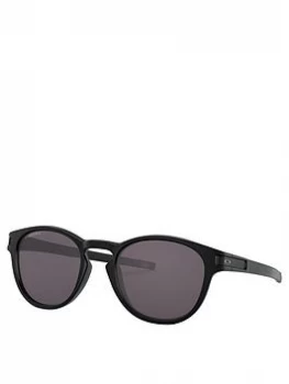 Image of Oakley Latch Sunglasses - Black, Men